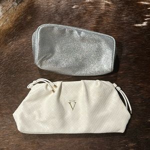 Used makeup bags